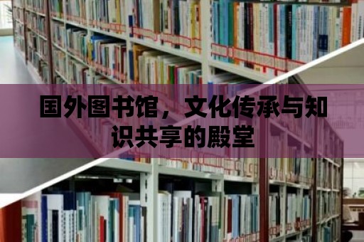 國外圖書館，文化傳承與知識共享的殿堂