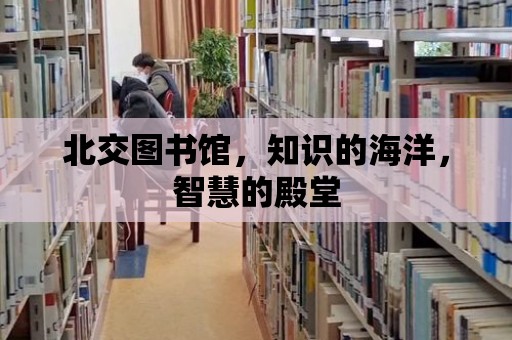 北交圖書館，知識的海洋，智慧的殿堂