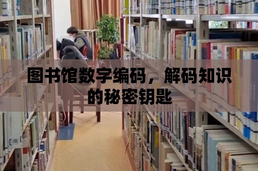 圖書館數字編碼，解碼知識的秘密鑰匙