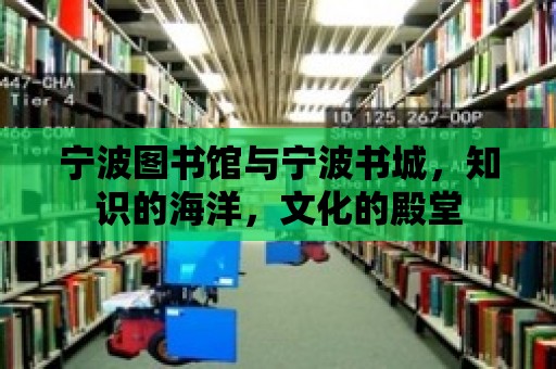 寧波圖書館與寧波書城，知識的海洋，文化的殿堂