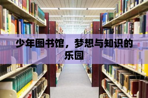 少年圖書館，夢想與知識的樂園