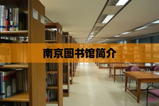 南京圖書館簡介