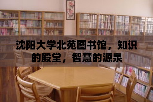 沈陽大學北苑圖書館，知識的殿堂，智慧的源泉