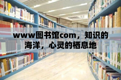 www圖書館com，知識的海洋，心靈的棲息地