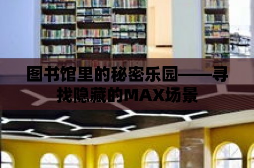 圖書館里的秘密樂園——尋找隱藏的MAX場景