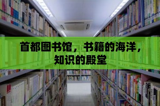 首都圖書館，書籍的海洋，知識的殿堂