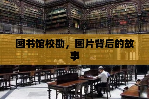 圖書館校勘，圖片背后的故事