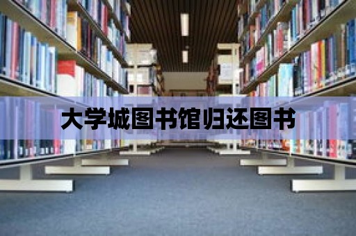 大學城圖書館歸還圖書